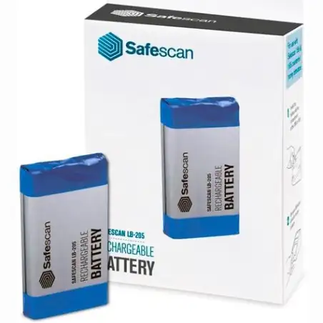 (131-0477) SAFESCAN BATERÍA RECARGABLE LB-205 PARA CONTADORAS DE DINERO MODELOS 6165