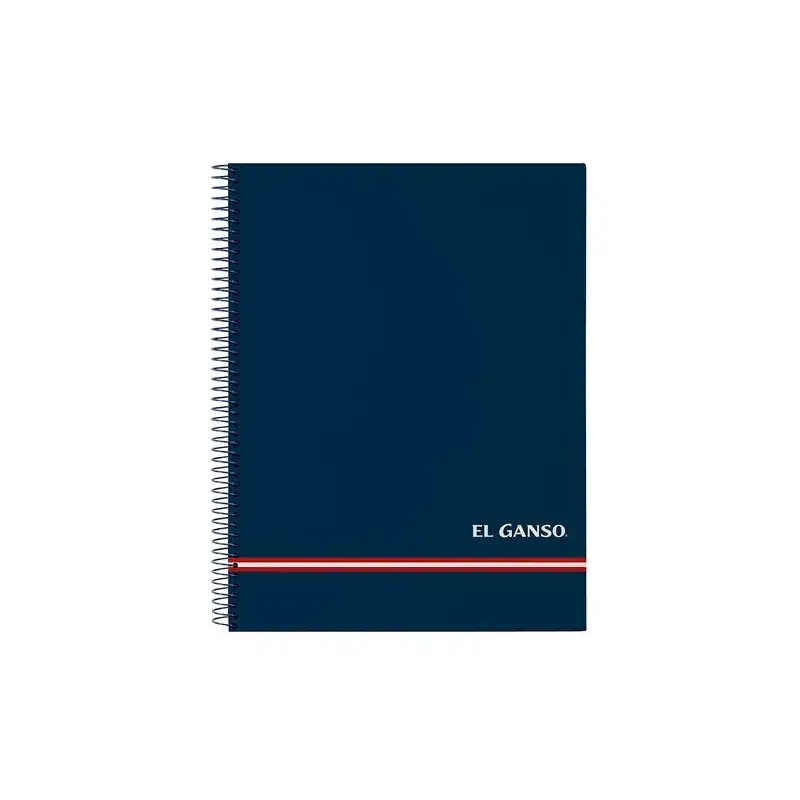(512409064) SAFTA BLOC ESPIRAL A4 MICRO 120H 5X5 T/DURAS FORRADAS EL GANSO "CLASSIC"