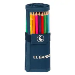 (412409786) SAFTA PLUMIER ENROLLABLE 27 PIEZAS EL GANSO "CLASSIC"
