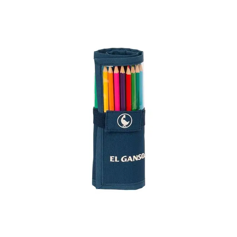 (412409786) SAFTA PLUMIER ENROLLABLE 27 PIEZAS EL GANSO "CLASSIC"