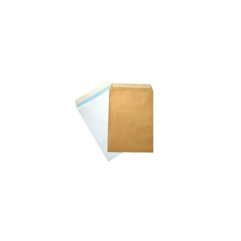 (149005) SAM BOLSA A-108100 AUTOADHESIVO CON TIRA DE SILICONA 260X360 100 GRAMOS OFFSET BLANCO 250 BOLSAS
