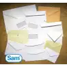 (210607) SAM SOBRE DIN C5 VERSAM 160 C AUTOADHESIVO CON TIRA DE SILICONA 162X229 120 GRAMOS CREMA VERJURADO 250 SOBRES