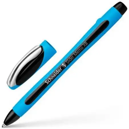 (SH150201) SCHNEIDER BOLÍGRAFO SLIDER MEMO XB NEGRO