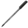 (SH150601) SCHNEIDER BOLÍGRAFO TOPS 505 M CUERPO TRANSPARENTE TINTA NEGRA CAJA 50 UD