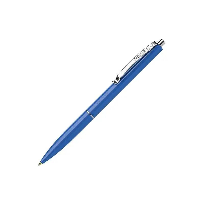 (SH3083) SCHNEIDER BOLÍGRAFO FINO K15 CON CLIP METÁLICO RECARGABLE AZUL