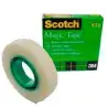 (7100054153) SCOTCH CINTA ADHESIVA INVISIBLE MAGIC ROLLO 12MM X 33M CAJA INDIVIDUAL
