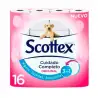 (61265792) SCOTTEX ORIGINAL PAPEL HIGIÉNICO DOBLE CAPA PACK DE 16 ROLLOS