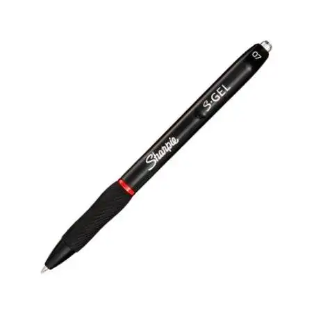 (2136599) SHARPIE BOLÍGRAFO S-GEL PUNTA MEDIA 0.7MM ROJO