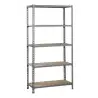 (8435104907481) SIMONRACK MADERACLICK PLUS 5/400 ESTANTERÍA METÁLICA 5 BALDAS/150KG 200X100X40CM GRIS/MADERA