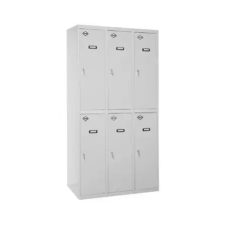 (8435104935095) SIMONRACK TAQUILLA METÁLICA SIMONLOCKER PROF. MON. TANDEM 3/6 300 (900) 180X90X50CM GRIS