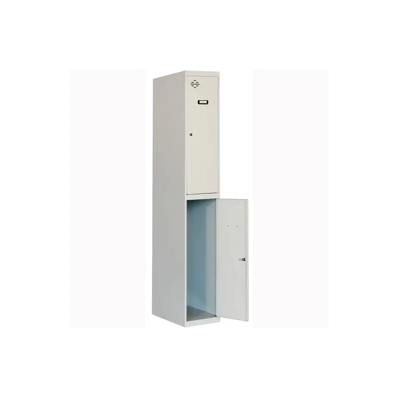 (90233W1230) SIMONRACK TAQUILLA METÁLICA SIMONLOCKER 2P MONOBLOQUE 180X50X30CM GRIS