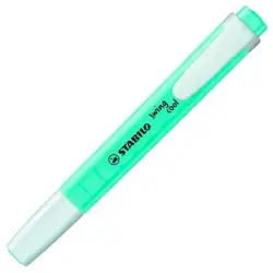 (275/113-8) STABILO MARCADOR FLUORESCENTE SWING COOL PASTEL TURQUESA CAJA 10 UD