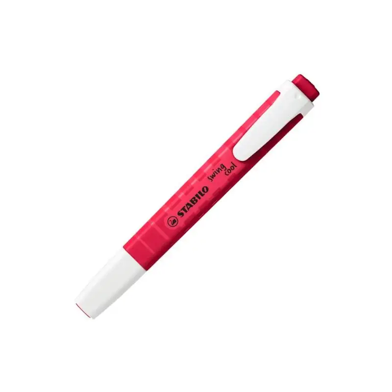 (275/250) STABILO MARCADOR SWING COOL NATURECOLORS WILDFLOWER ROJO BORGOÑA CAJA 10 UD