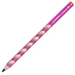 (322/01-HB) STABILO LÁPIZ GRAFITO EASYGRAPH PARA DIESTROS HB ROSA CAJA 12 UD