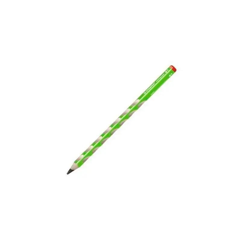 (322/04-HB) STABILO LÁPIZ GRAFITO EASYGRAPH PARA DIESTROS HB VERDE CAJA 12 UD