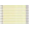 (4908/01-HB) STABILO LÁPIZ GRAFITO SWANO PASTEL HB CON GOMA AMARILLO CAJA 12 UD