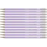 (4908/03-HB) STABILO LÁPIZ GRAFITO SWANO PASTEL HB CON GOMA LILA CAJA 12 UD