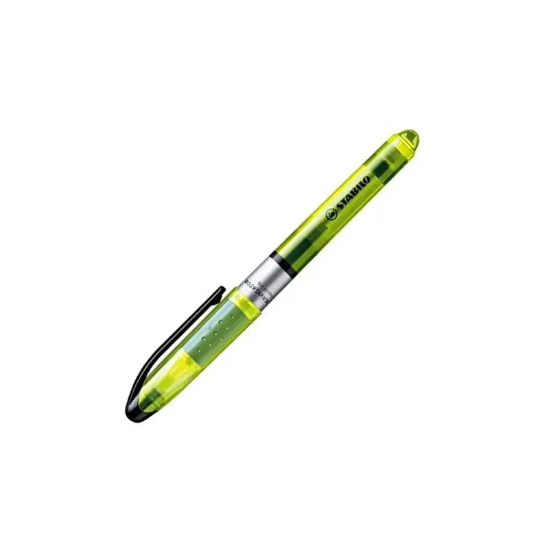 (545/24) STABILO MARCADOR FLUORESCENTE NAVIGATOR AMARILLO CAJA 10 UD
