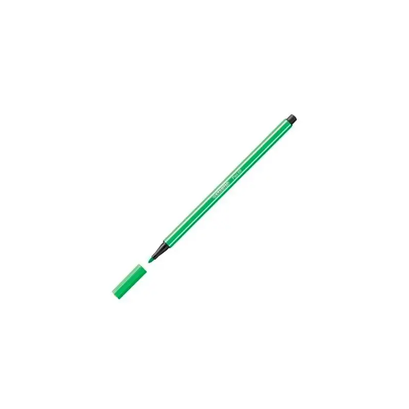 (68/16) STABILO ROTULADOR PEN 68 ESMERALDA CLARO CAJA 10 UD