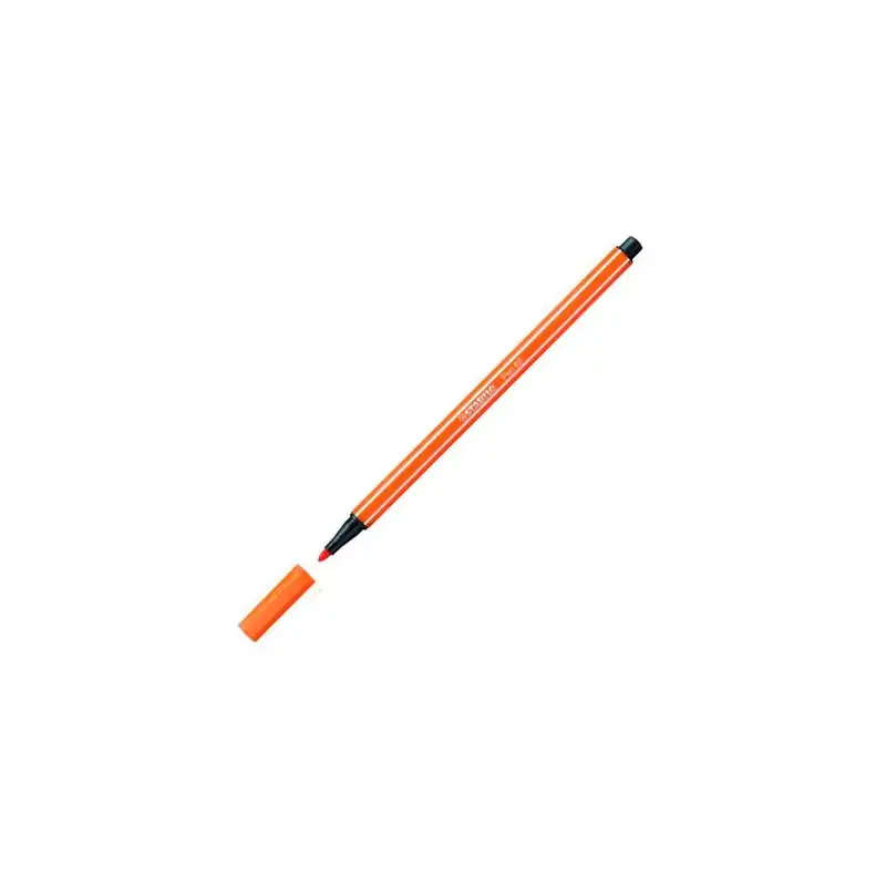 (68/30) STABILO ROTULADOR PEN 68 BERMELLÓN PALIDO CAJA 10 UD
