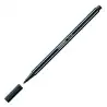 (68/46) STABILO ROTULADOR PEN 68 NEGRO CAJA 10 UD