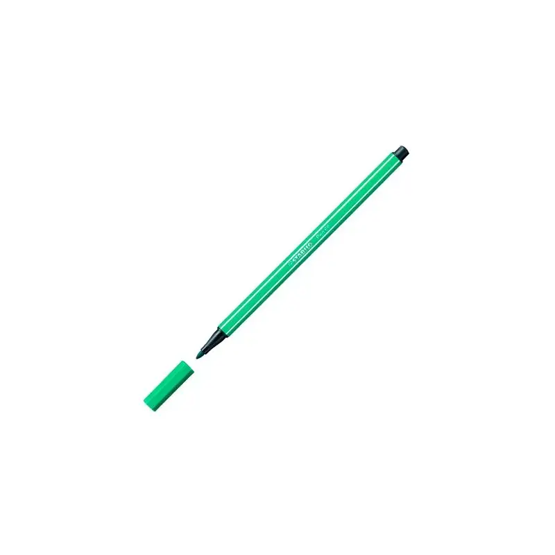 (68/51) STABILO ROTULADOR PEN 68 AZUL TURQUESA CAJA 10 UD
