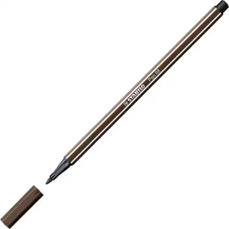 (68/65) STABILO ROTULADOR PEN 68 OCRE CAJA 10 UD