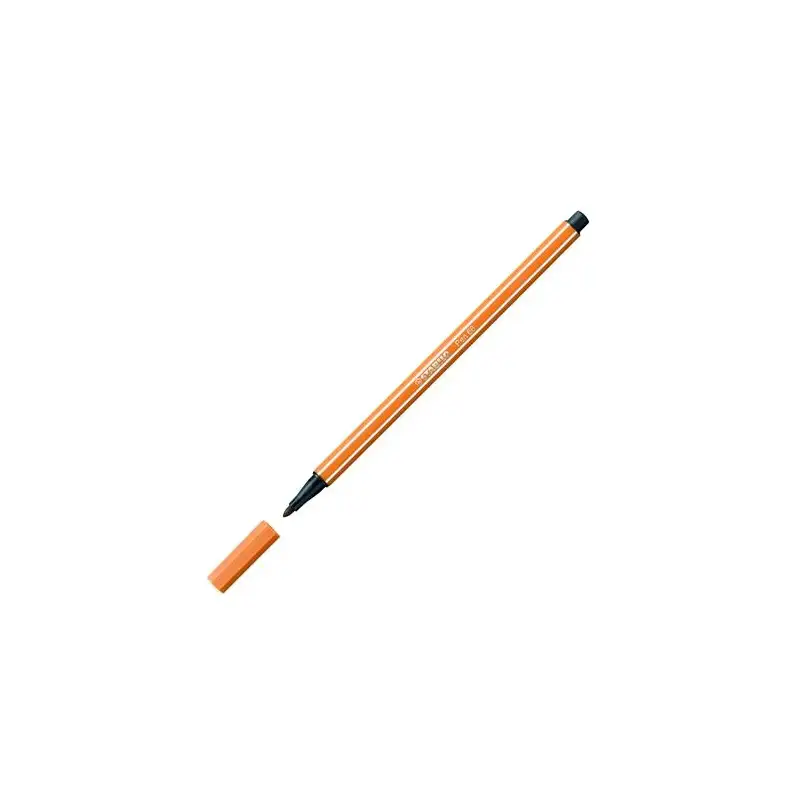 (68/89) STABILO ROTULADOR PEN 68 OCRE OSCURO CAJA 10 UD