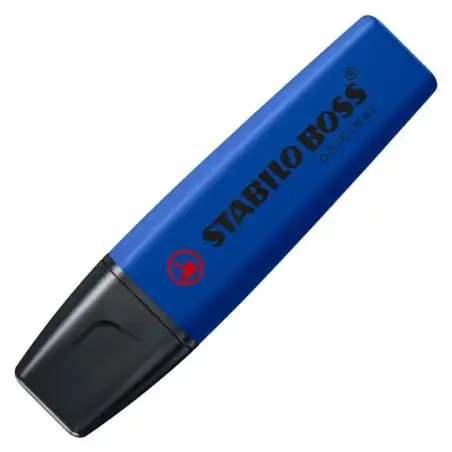 (70/132) STABILO MARCADOR BOSS ORIGINAL NATURECOLORS WILDFLOWER EDITION AZUL MARINO