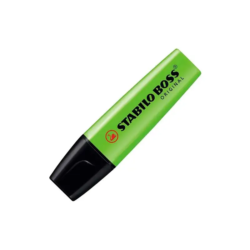 (70/133) STABILO MARCADOR FLUORESCENTE BOSS ORIGINAL CHISPA LIMA