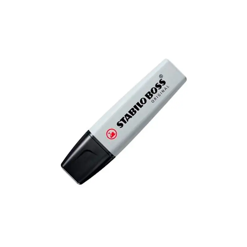 (70/194) STABILO MARCADOR FLUORESCENTE BOSS ORIGINAL GRIS POLVORIENTO