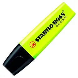 (70/24-PROMO) STABILO MARCADOR FLUORESCENTE BOSS AMARILLO