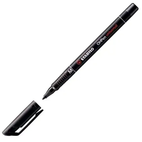 (843/46) STABILO MARCADOR PERMANENTE OHPEN UNIVERSAL M PUNTA MEDIA 1