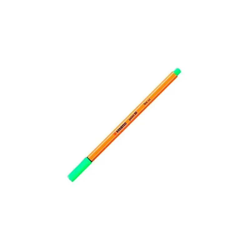 (88/13) STABILO ROTULADOR POINT 88 VERDE HIELO CAJA 10 UD