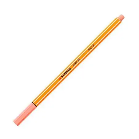 (88/26) STABILO ROTULADOR POINT 88 ALBARICOQUE CAJA 10 UD