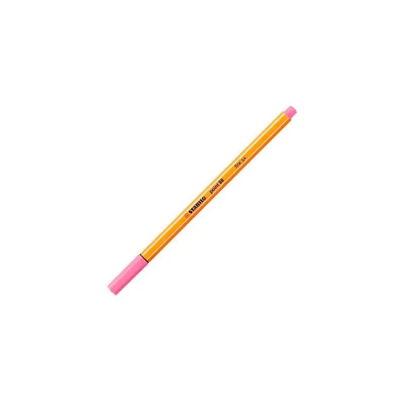 (88/29) STABILO ROTULADOR POINT 88 ROSA CLARO CAJA 10 UD
