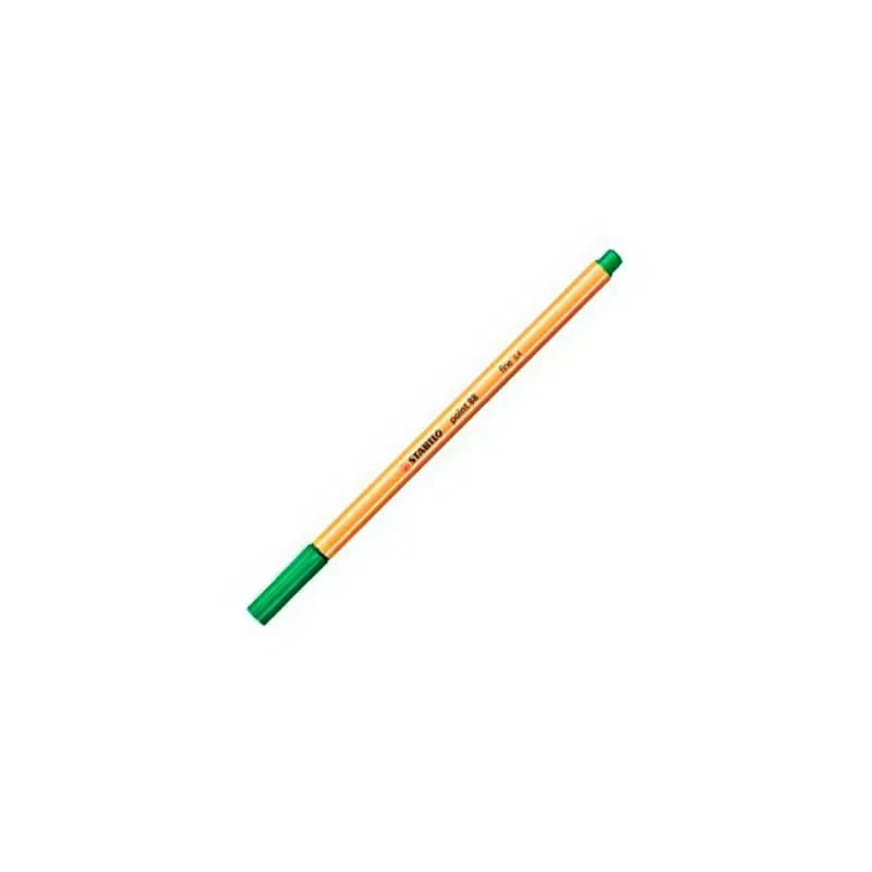(88/36) STABILO ROTULADOR POINT 88 VERDE CAJA 10 UD