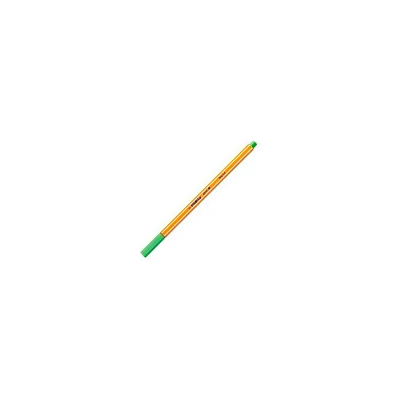 (88/43) STABILO ROTULADOR POINT 88 VERDE HOJA CAJA 10 UD