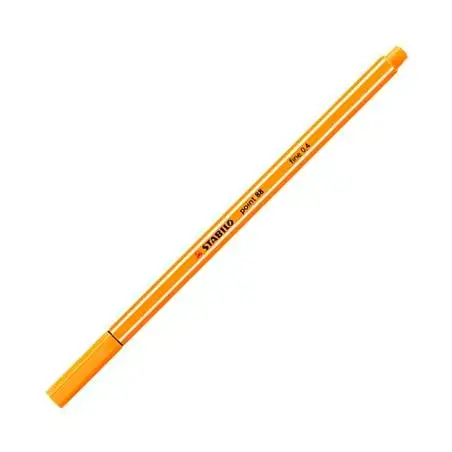 (88/54) STABILO ROTULADOR POINT 88 NARANJA CAJA 10 UD