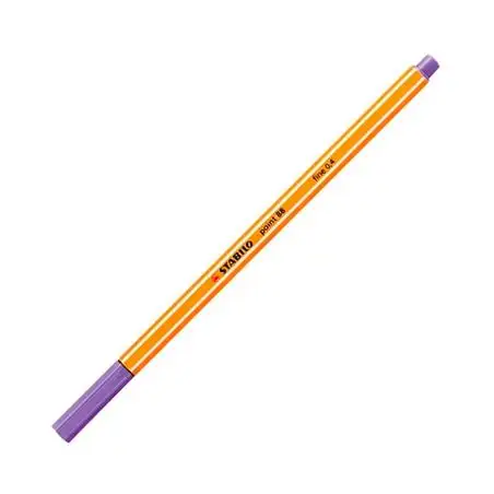 (88/55) STABILO ROTULADOR POINT 88 VIOLETA CAJA 10 UD