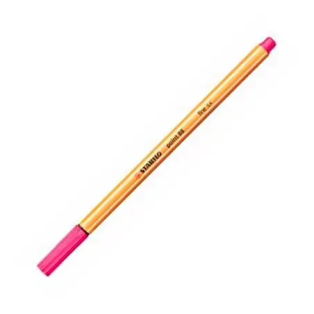 (88/56) STABILO ROTULADOR POINT 88 ROSA CAJA 10 UD
