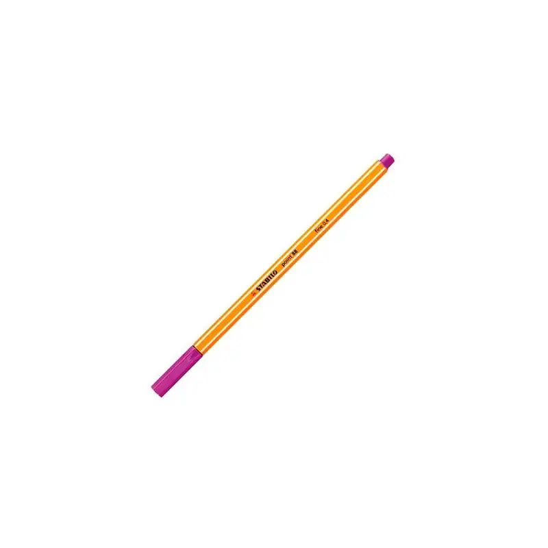 (88/58) STABILO ROTULADOR POINT 88 LILA CAJA 10 UD