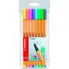 (88/8-01) STABILO ROTULADORES POINT 88 C/SURTIDOS PASTEL ESTUCHE 8 UD