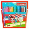 (280/18-01) STABILO ROTULADORES POWER C/SURTIDOS ESTUCHE 18 UD