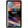 (8773-6) STABILO LÁPICES DE COLORES ORIGINAL ARTY+ C/SURTIDOS ESTUCHE DE METAL 12 UD
