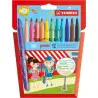 (E280/12-01) STABILO ROTULADORES POWER COLORES SURTIDOS ESTUCHE 12 UD