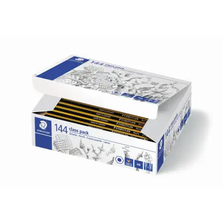 (120-2 C144) STAEDTLER LÁPIZ NORIS HB 120-2 CAJA 144 UD