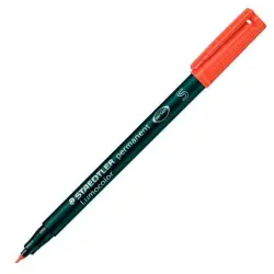 (313-2) STAEDTLER ROTULADOR PERMANENTE LUMOCOLOR 313-2 S ROJO