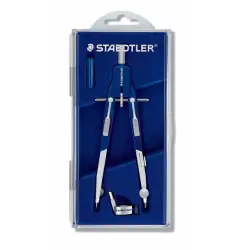 (552 01) STAEDTLER COMPÁS MARS QUICKBOW 552 ESTUCHE CON RECAMBIOS Y ADAPTADOR