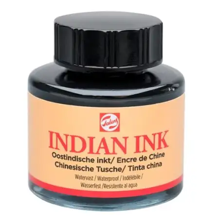 (44257002) TALENS TINTA CHINA FRASCO 30ML NEGRO